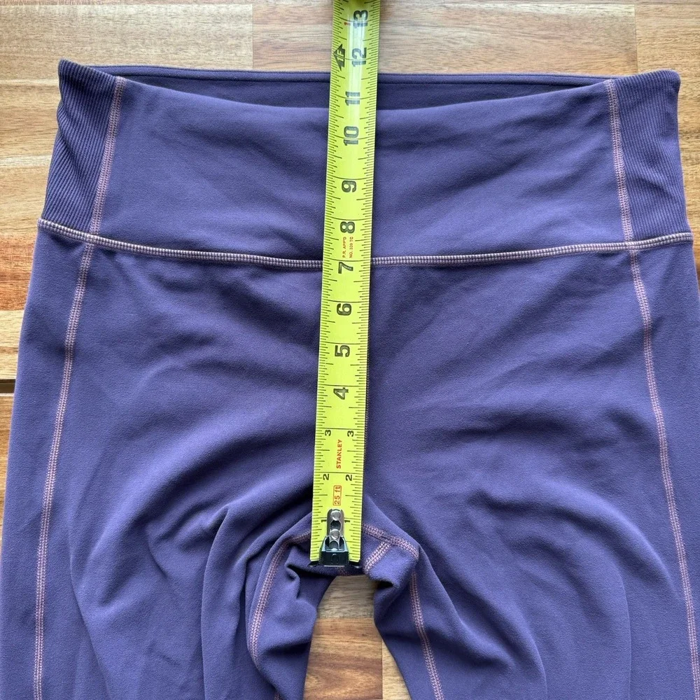 Athleta Barre Stirrup Tights in Powervita Women's Size L Large Yoga Pilates Gym